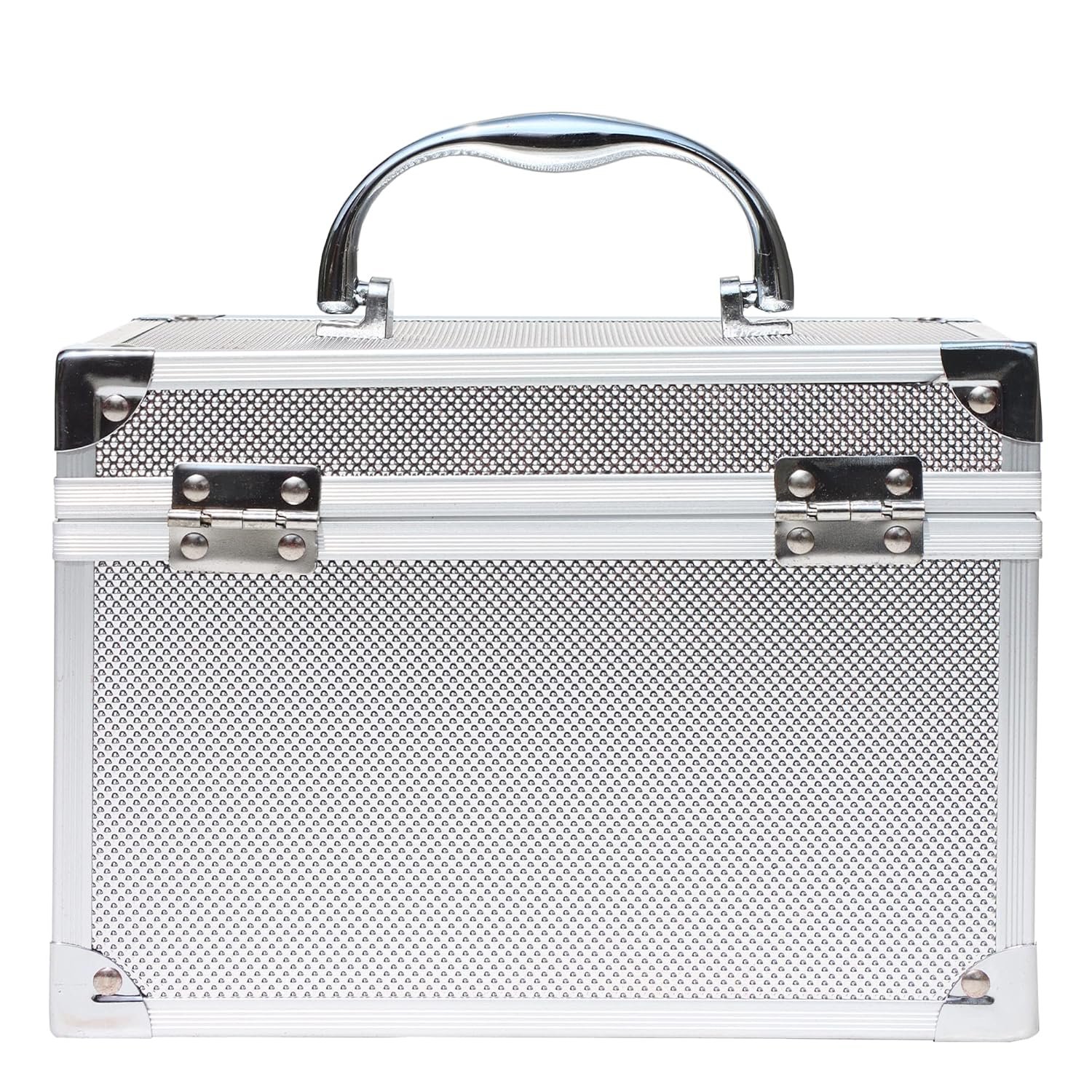 Scalping Bridal Jewellery Organizer with Mirror (Silver)