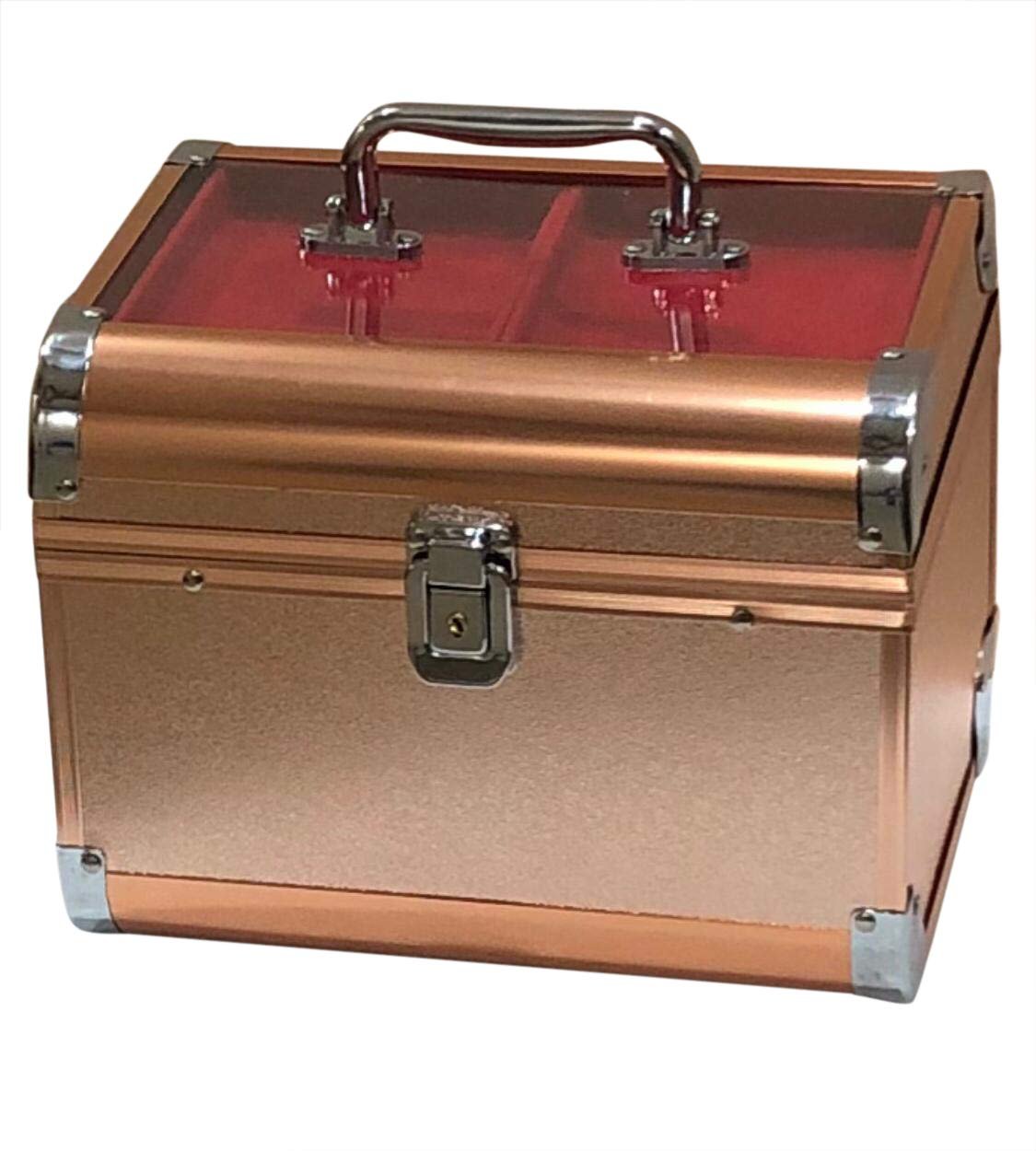 Scalping Beauty Makeup Vanity Box (Rose Gold)