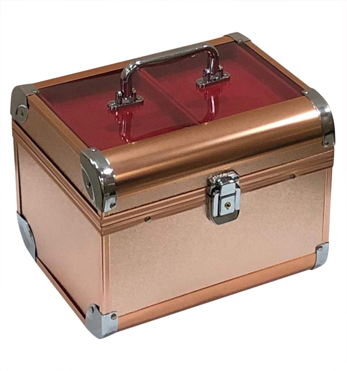 Scalping Beauty Makeup Vanity Box (Rose Gold)