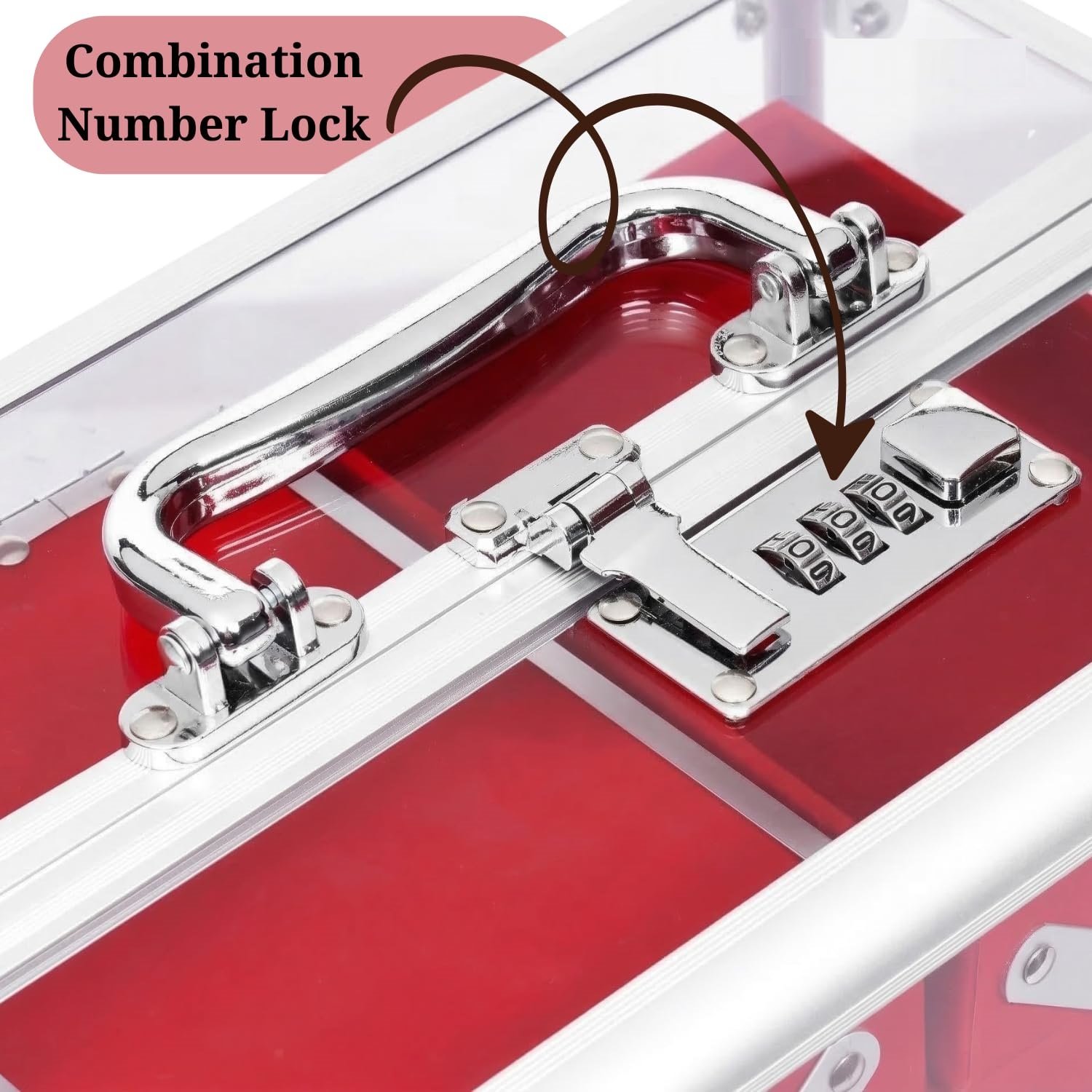 Scalping Shringar Dani Box with Mirror & Trays
